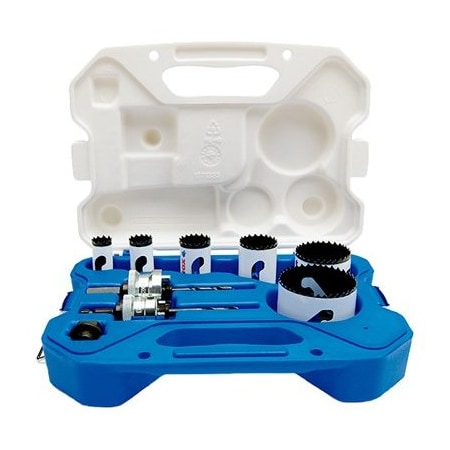 American Saw & Mfg 9PC Plumb Hole Saw Kit 30860C600P